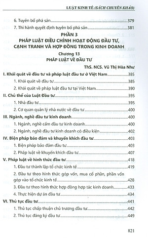 Luật Kinh Tế (Tái bản lần thứ nhất, có sửa đổi, bổ sung) - Sách chuyên khảo