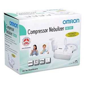 Máy xông mũi họng Omron NE-C801 + Tặng bộ phụ kiện máy xông