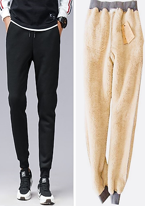 Quần Jogger Nam Thể Thao - Quần Nỉ Nam QD1 Lót Lông Cao Cấp Chính Hãng