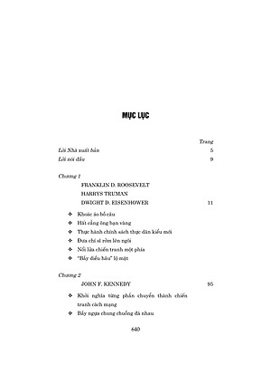Về các Tổng thống Mỹ trong cuộc chiến tranh xâm lược Việt Nam (Xuất bản lần thứ ba, có sửa chữa)