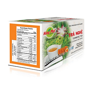Trà Nghệ Túi Lọc Hùng PhátHộp 25 Gói
