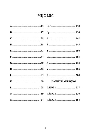Sổ tay từ vựng HSK 1-2-3-4 và TOCFL Band A
