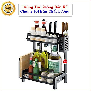 Kệ Đựng Gia Vị 2 Tầng Cao Cấp