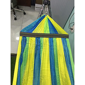 Bộ võng xếp BAN MAI: khung sơn tĩnh điện VIP và lưới võng dày 9.3 cán thép 60cm