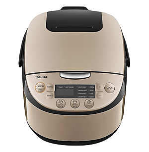 Nồi cơm điện tử Toshiba RC-18DR3PV(G) (1.8 Lít) - Vàng đồng - Hành Chính Hãng