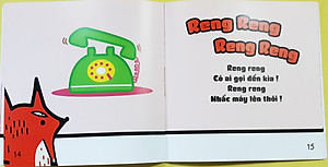 Sách Cho Bé Ehon Cáo Ken Và Đồ Vật - Lộp Bộp Lộp Bộp