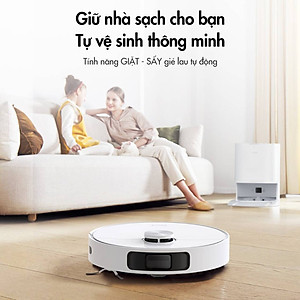 Robot Hút Bụi Lau Nhà Dreame L10 Prime Giặt Giẻ Tự Động 4000 Pa - Hàng Chính Hãng