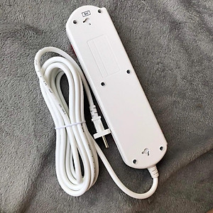 Ổ cắm điện Điện Quang cao cấp 4 lỗ 3 chấu - 4 công tắc riêng - dây dài 2m/5m ĐQ ESK SM740SL Chịu tải cao 2500W