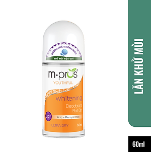 Lăn Khử Mùi – Trắng Mịn – Trẻ Trung M.pros 60ml