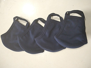 Combo 10 cái Khẩu Trang Vải 3 Lớp Màu Xanh Navy