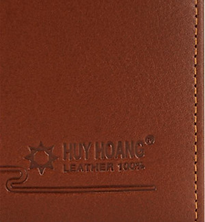 Ví nam Huy Hoàng da bò sọc ngang kiểu đứng nhiều màu HT2138-39-40