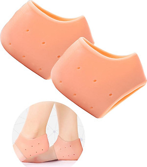 Combo 5 cặp vớ bọc gót chân silicone chống nứt nẻ chống bong tróc da và giúp làm hồng gót sen - buybox - BBPK68_5