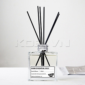 Lọ tinh dầu thơm phòng que mây Kobi thay thế nước hoa, giúp khử mùi, thơm phòng hiệu quả - 100ml