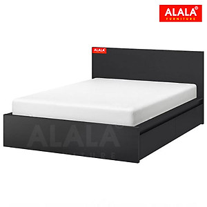 Giường ngủ ALALA38 + 2 hộc kéo / Miễn phí vận chuyển và lắp đặt/ Đổi trả 30 ngày/ Sản phẩm được bảo hành 5 năm từ thương hiệu ALALA/ Chịu lực 700kg