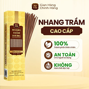 Nhang Trầm Cao Cấp – Hộp Vàng | Bảo Trầm – Nhang Thơm Thanh Tịnh – Sạch – Tự Nhiên