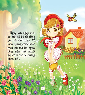 Truyện Cổ Tích Thế Giới Hay Nhất - Cô Bé Quàng Khăn Đỏ (Tái Bản)