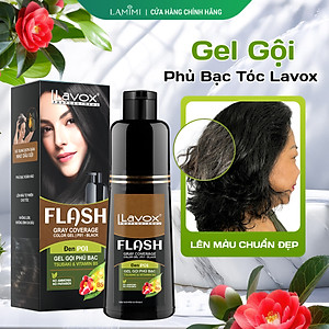 GEL GỘI PHỦ BẠC FLASH 200ML ( P02 - NÂU ĐEN)