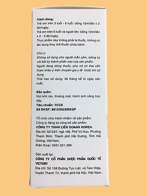 Siro ho Húng Chanh Family 100ml - cho bé, cho người lớn (hỗ trợ giảm ho, giảm đờm, giảm đau họng, khản tiếng; giúp tăng sức đề kháng)