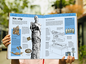 Sách Ai Cập Cổ Đại - Ancient Egypt - Sách Lịch Sử, Câu chuyện về nền văn minh bên bờ sông Nile, Bìa Cứng, In Màu