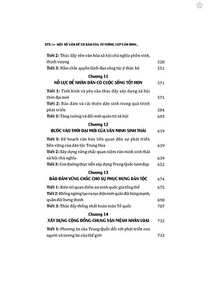 Một số vấn đề cơ bản của tư tưởng Tập Cận Bình về chủ nghĩa xã hội đặc sắc Trung Quốc thời đại mới - bản in 2024