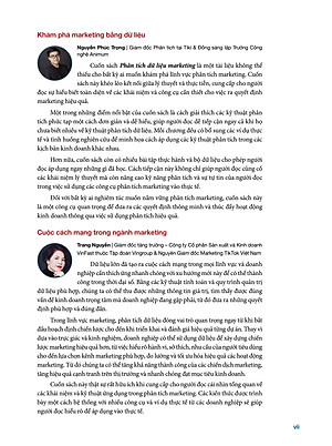 Sách - Phân Tích Dữ Liệu Marketing