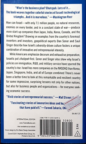 Sách Start - Up Nation