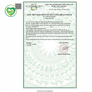 Tăng Cường Sinh Lý Nam Giới Nam Thận Vương Power VAK Giảm Xuất Tinh Sớm Bổ Thận Tráng Dương, Hộp 30 Viên