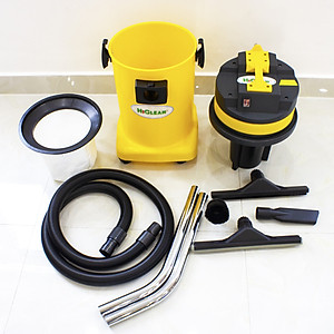 Máy hút bụi khô và ướt HiClean HC30P (thùng nhựa ABS cao cấp, dung tích 30L) - Hàng chính hãng