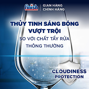 Combo Nâng Cao: 3 X Túi 21 Viên Nước Rửa Bát Powerball Quantum + Nước Làm Bóng Rinse & Shine Aid 500ml + Dung Dịch Vệ Sinh Máy Rửa Chén 250ml