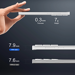 Ốp lưng nhám chống sốc siêu mỏng 0.3mm cho Samsung Galaxy S23 Ultra hiệu Memumi có gờ bảo vệ camera - Hàng nhập khẩu