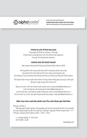 Sách Những Ngã Rẽ Nghề Nghiệp