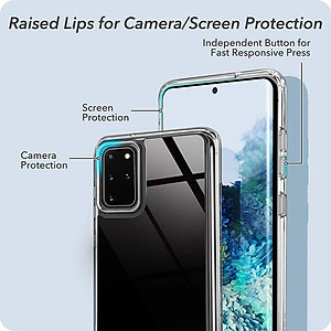 Ốp lưng dẻo silicon cho Samsung Galaxy S20 Plus hiệu Ultra Thin (siêu mỏng 0.6mm, chống trầy, chống bụi) - Hàng nhập khẩu