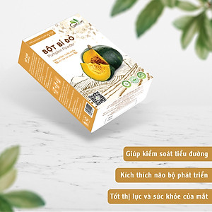 Bột bí đỏ nguyên chất Goce - 72g (24 gói x 3g)