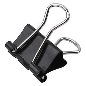 Bộ 6 Hộp Kẹp Bướm Echo (19mm) - Đen