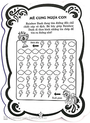 Sách Pony Tô Màu Và Các Trò Chơi - Tập 1