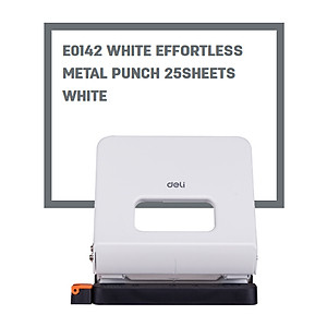 Bấm lỗ giấy vỏ kim loại Deli 142 25 tờ Đục lỗ giấy văn phòng Giao màu ngẫu nhiên