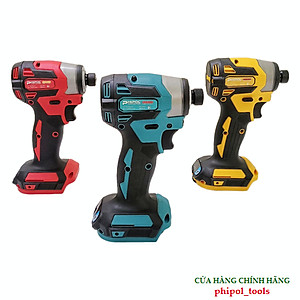 Thân máy chuyên vít 173, có 4 chế độ, chân pin phổ thông, chỉnh tốc PHIPOL TOOLS - Màu Ngẫu Nhiên - Hàng Chính Hãng