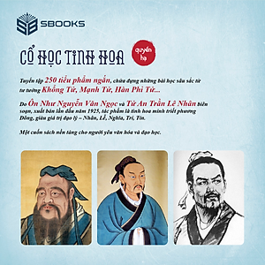 COMBO 4 - (TRÍ TUỆ CỦA NGƯỜI XƯA - ĐẠO LÝ NGƯỜI XƯA - HIỂU NGƯỜI để DÙNG NGƯỜI - CỔ HỌC TINH HOA) - MINH TRIẾT PHƯƠNG ĐÔNG