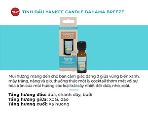 Tinh dầu Yankee Candle - Bahama Breeze (15ml)