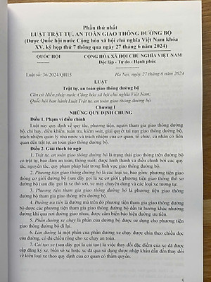 Luật Trật tự an toàn giao thông đường bộ - Hệ thống văn bản quy định chi tiết thi hành