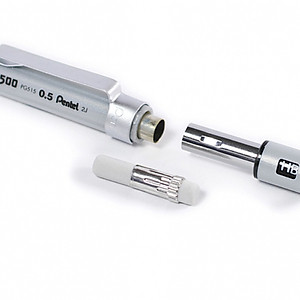 Bút Chì Kim Kỹ Thuật Cao Cấp Pentel Graphgear 500 Loại 0.3/0.5/0.7mm Vẽ Phác Thảo, Vẽ Kiến Trúc - PG513, PG515, PG517