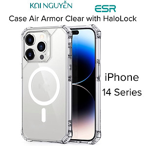 Ốp Lưng ESR Air Armor Clear with HaloLock Dành Cho iPhone 14 PRO MAX / 14 PRO / 14 PLUS / 14 - HÀNG CHÍNH HÃNG