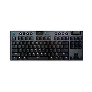 Bàn phím game cơ học không dây Lightspeed Logitech G913 TKL - Hàng chính hãng