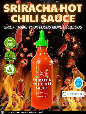 Tương Ớt  Sriracha Gốc Việt 