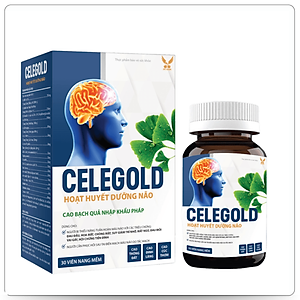 [TPBVSK] Celegold Hoạt huyết dưỡng não - Hỗ trợ hoạt huyết, tăng cường tuần hoàn não