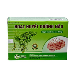 HOẠT HUYẾT DƯỠNG NÃO - NĂNG ĐỘNG - TĂNG CƯỜNG LƯU THÔNG TUẦN HOÀN NÃO