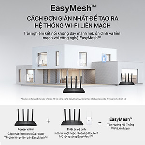 Bộ Phát Router WiFi 6 TP-Link Archer AX12 Băng Tần Kép AX1500 - HÀNG CHÍNH HÃNG