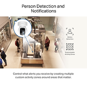 Camera IP Trong nhà Tapo C212 - Quay quét 360, Độ phân giải 2K 3MP, Đàm thoại 2 chiều, Có hồng ngoại ban đêm - HÀNG CHÍNH HÃNG