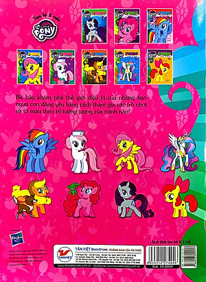 Sách My Little Pony - Jumbo Tô Màu Và Các Trò Chơi 8