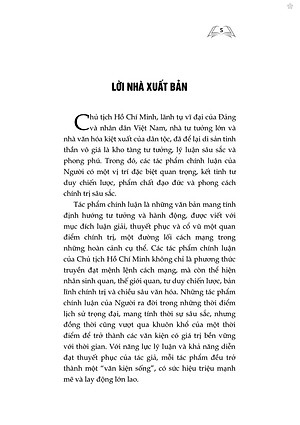 Một số tác phẩm chính luận tiêu biểu của Chủ tịch Hồ Chí Minh - bản in 2025